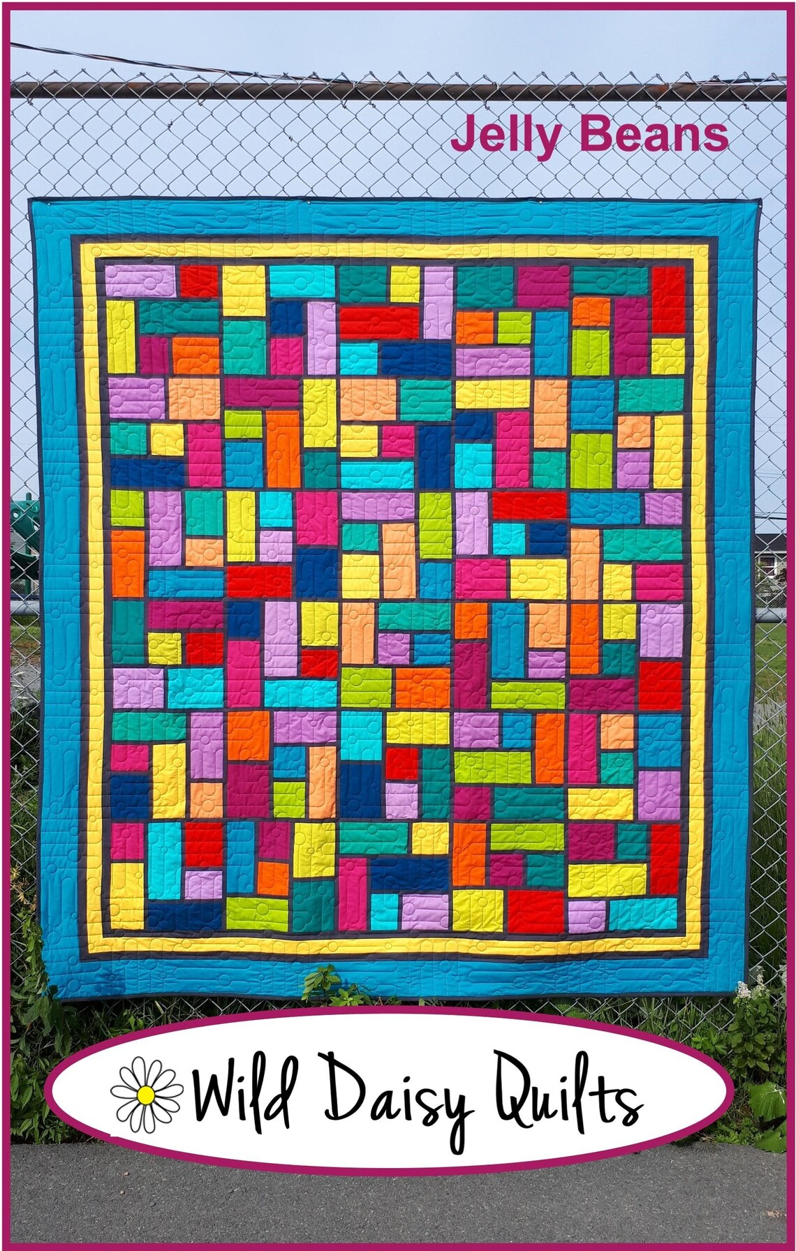 Jelly Beans PDF Quilt Pattern Multi sized Perfect for Fat Etsy