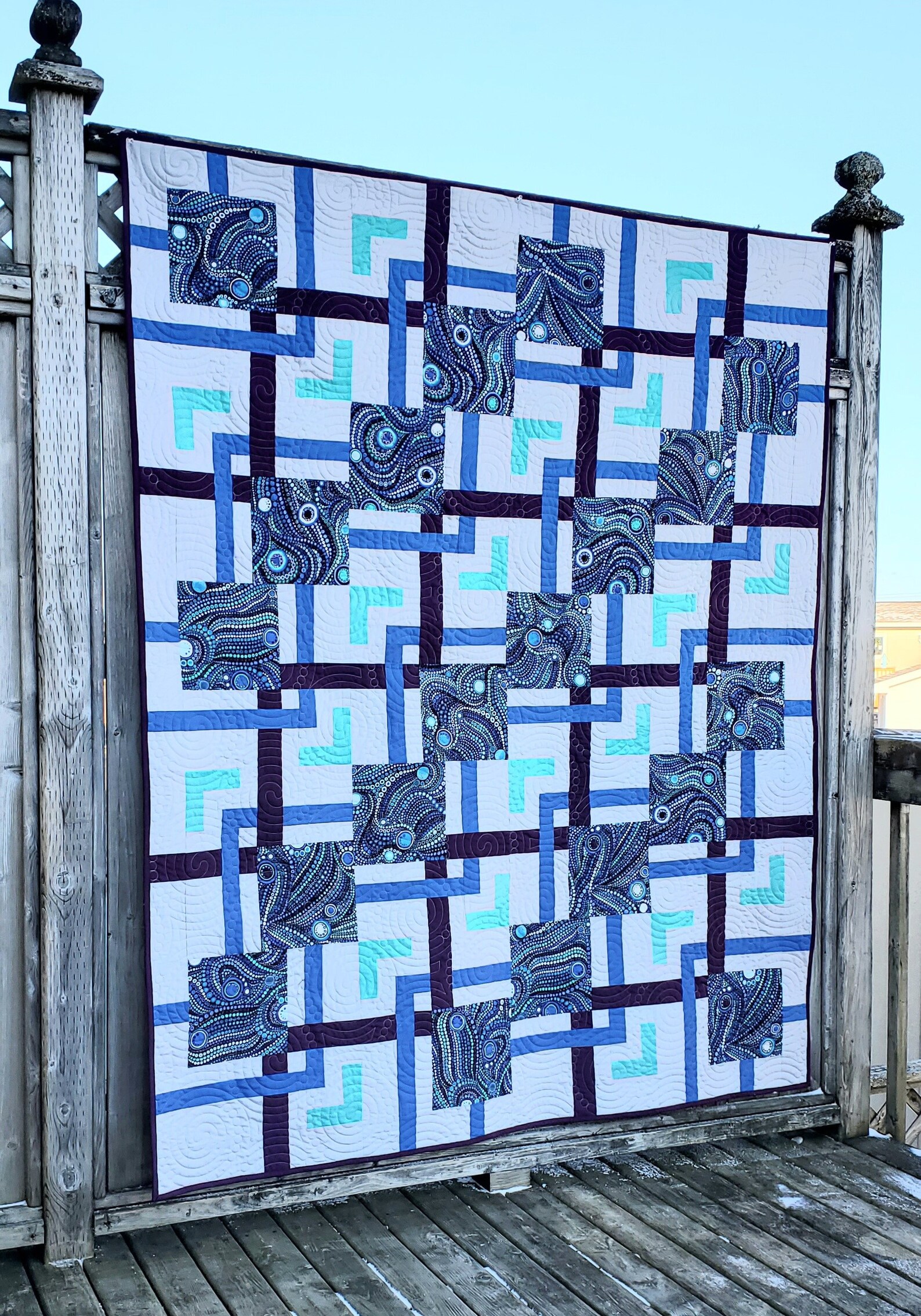 Pathways Quilt Pattern PDF Multi Sized Instant Download Etsy