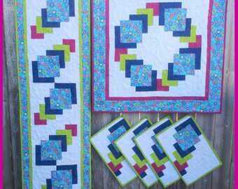 Table Layers PDF Pattern, Runner, Topper, Placemats (Instant Download)