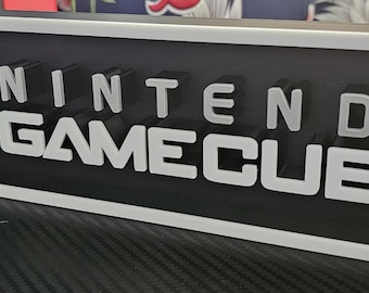 Nintendo GameCube 3D Wall Art