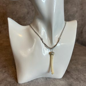 Forest Theme Bone Necklace