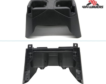 4x4wavers Rear Cups Holder, Floor Console Mounted for dual drinks