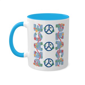 Coffee Mug For World Peace Coffe Mug Calming Gift World Peace Mug