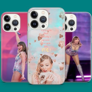 Coque de portable Pop Star Taylor Swiftie adaptée pour iPhone 16 Pro Max, 15 Plus, 14 Pro, 13, 12, 11, XR, Samsung S25 Ultra, S24, S23, A56, Pixel