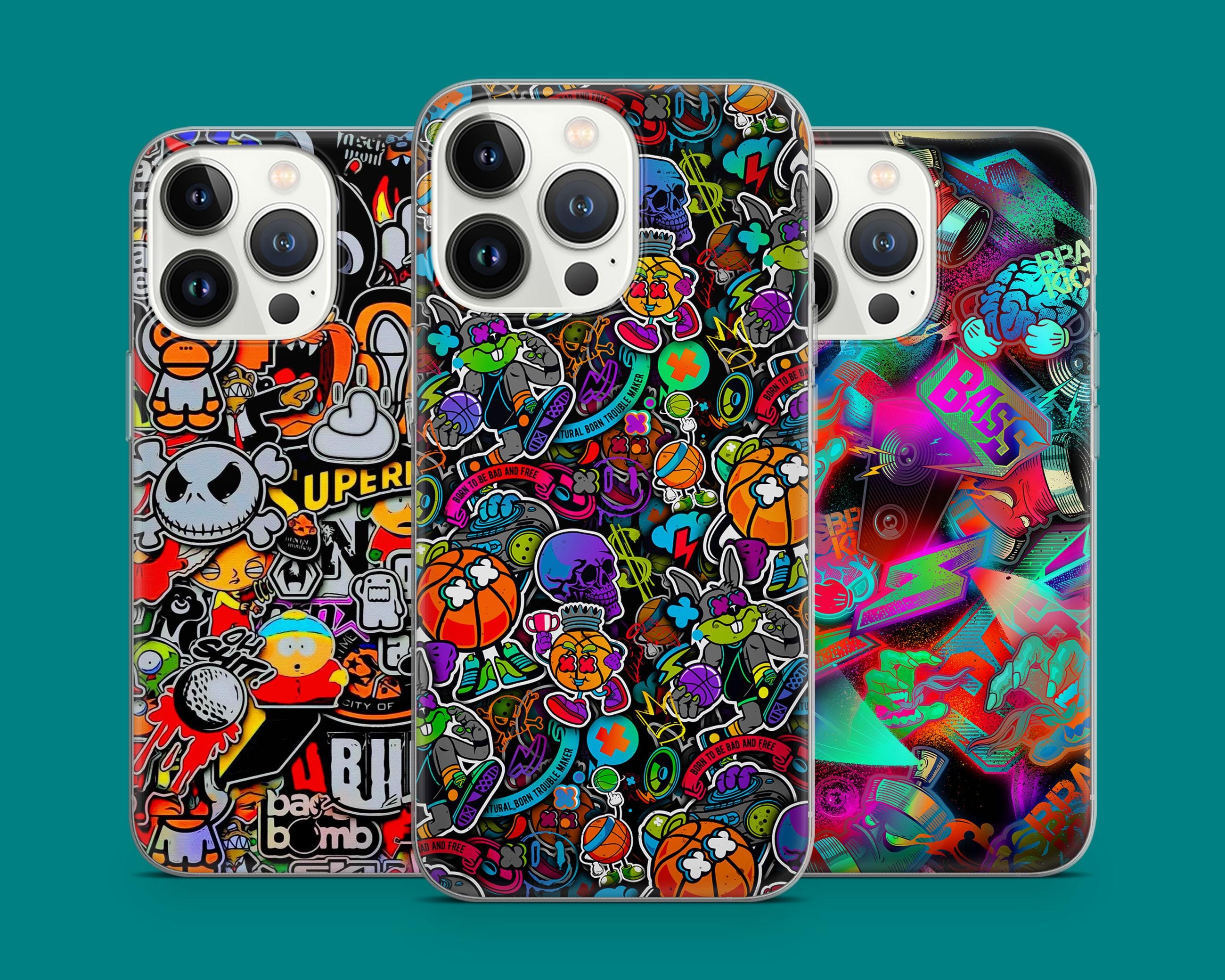 iPhone17Promax用ケース ストリートアート風 Graffiti iPhone case - Etsy 日本