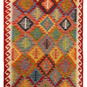 Kilim Rug | 144 x 100 cm | 100% Wool | Handmade