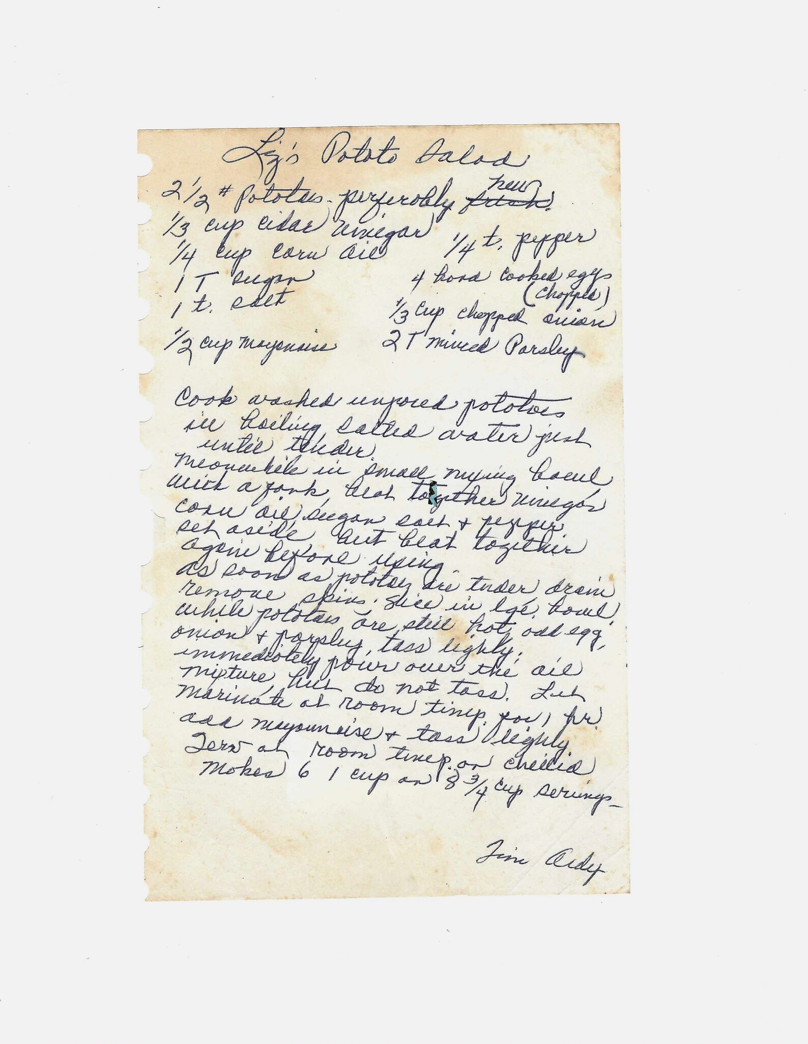5 Old Handwritten Recipes Instant Download | Etsy