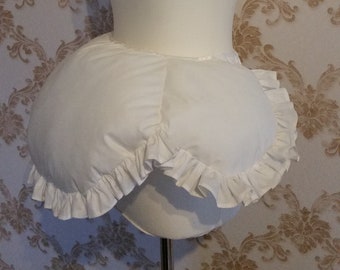 Fake rump pillow 18th century dress, late georgian period underwear, alternative to hoop skirt or petticoat, outlander cosplay underpinnings