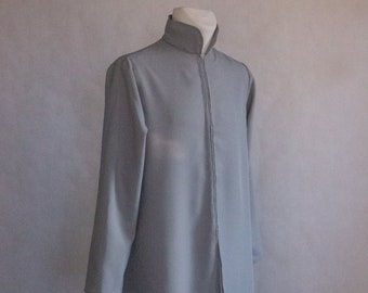 Grey Elven Tunic: Elf Cosplay Costume, Medieval Festival Outfit Size L / XL