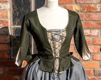 Claire Fraser jacket cosplay dress, movie cosplay, claire cosplay dress, 18th century clothing, claire costume, cosplay costume