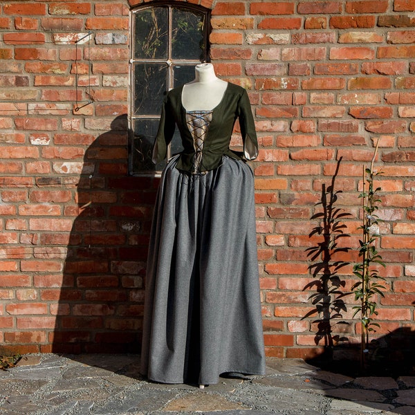 Claire Fraser Cosplay Kleid, Film Cosplay, Claire Cosplay Kleid, 18tes Jahrhundert Kleid, Claire Kostüm, Cosplay Kostüm, Kostüm für Frauen