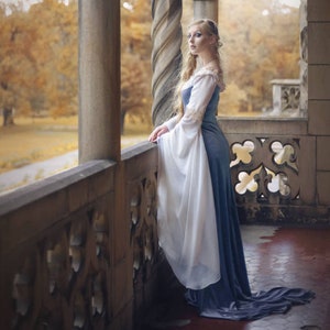 elven wedding dress, fairy wedding dress, elven bride dress, fairy gowns for women, elven fantasy dress, elven gown, boho wedding dress