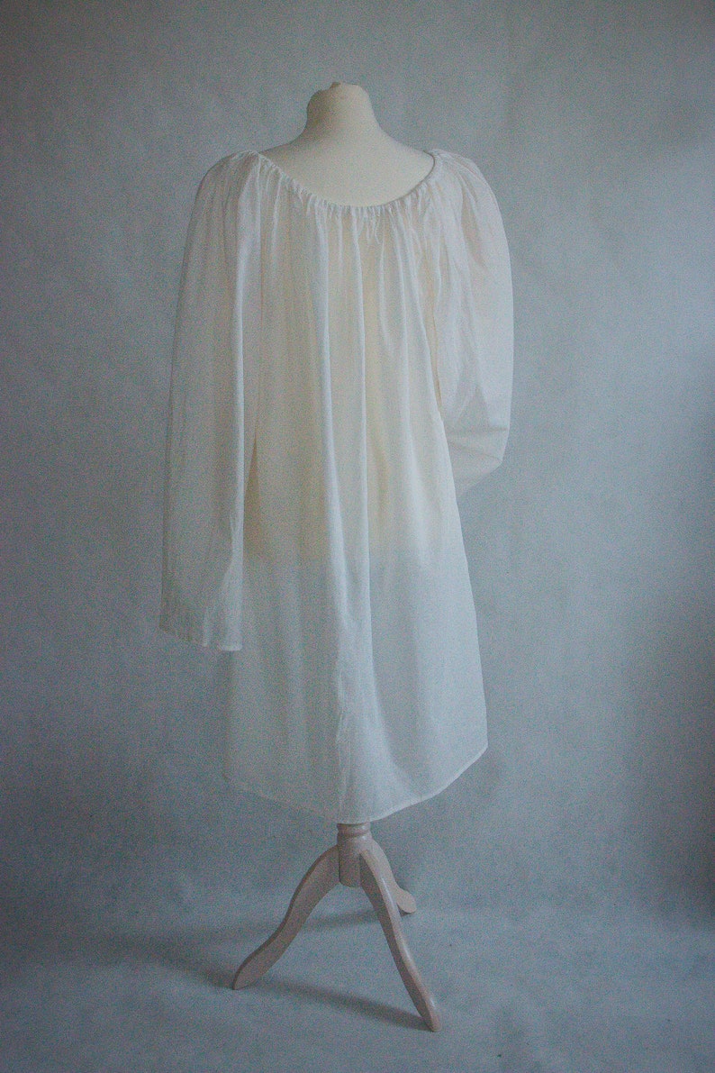 Renaissance Bluse lange weite Ärmel, Mittelalter Chemise Unterkleid, Elfen Kostüm romantischer Stil, Ärmel für Brautkleid, Cosplay Kostüm Bild 4