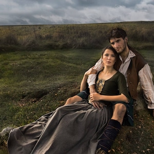 Claire Fraser cosplay dress, movie cosplay, claire cosplay dress, 18th century clothing, claire costume, cosplay costume, costumes for women