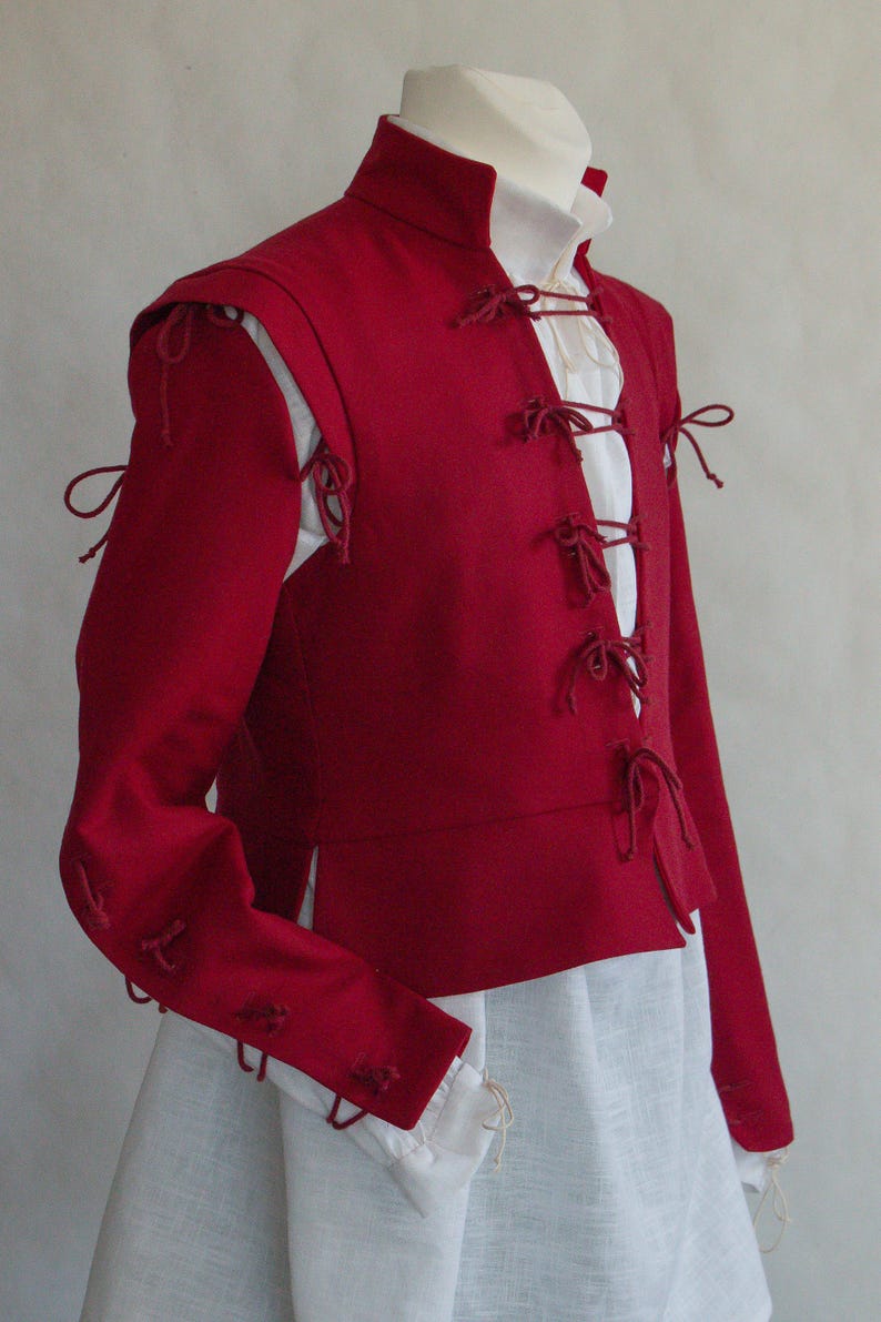 Camisa renacentista Tudor hecha a medida, atuendo SCA, traje de Renfaire imagen 4