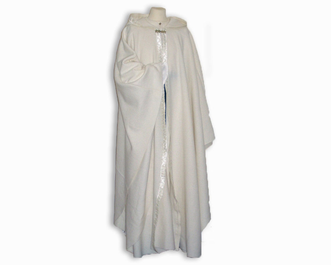 Pagan Ritual Robe Wiccan Cape Druid Cape Larp Cleric Etsy Australia