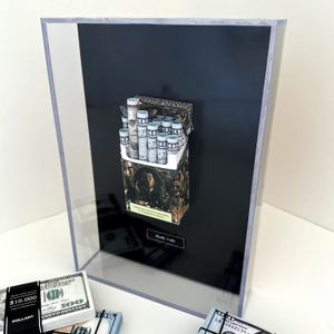 Coffret de présentation en acrylique haut de gamme – Cadeau pour entrepreneurs, art 3D pour le bureau et les espaces inspirés par le succès