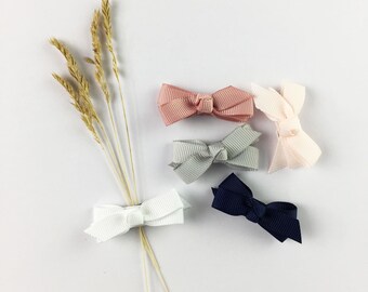 5//10Pcs Sweet Baby Newborn Infant Kids Girls Bow Bowknot Hair Clips Hairpin RA