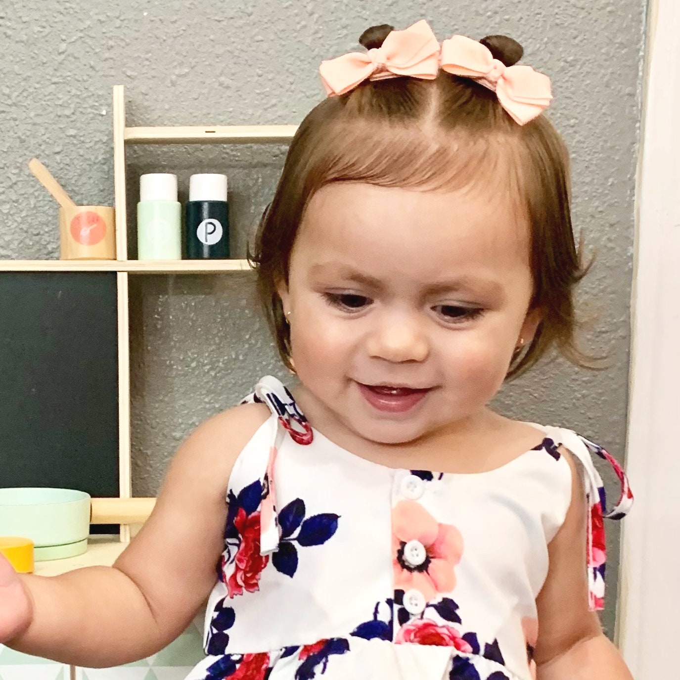 Baby Wisp® Toddler Hair Bows Alligator Hair Clips Hair Etsy