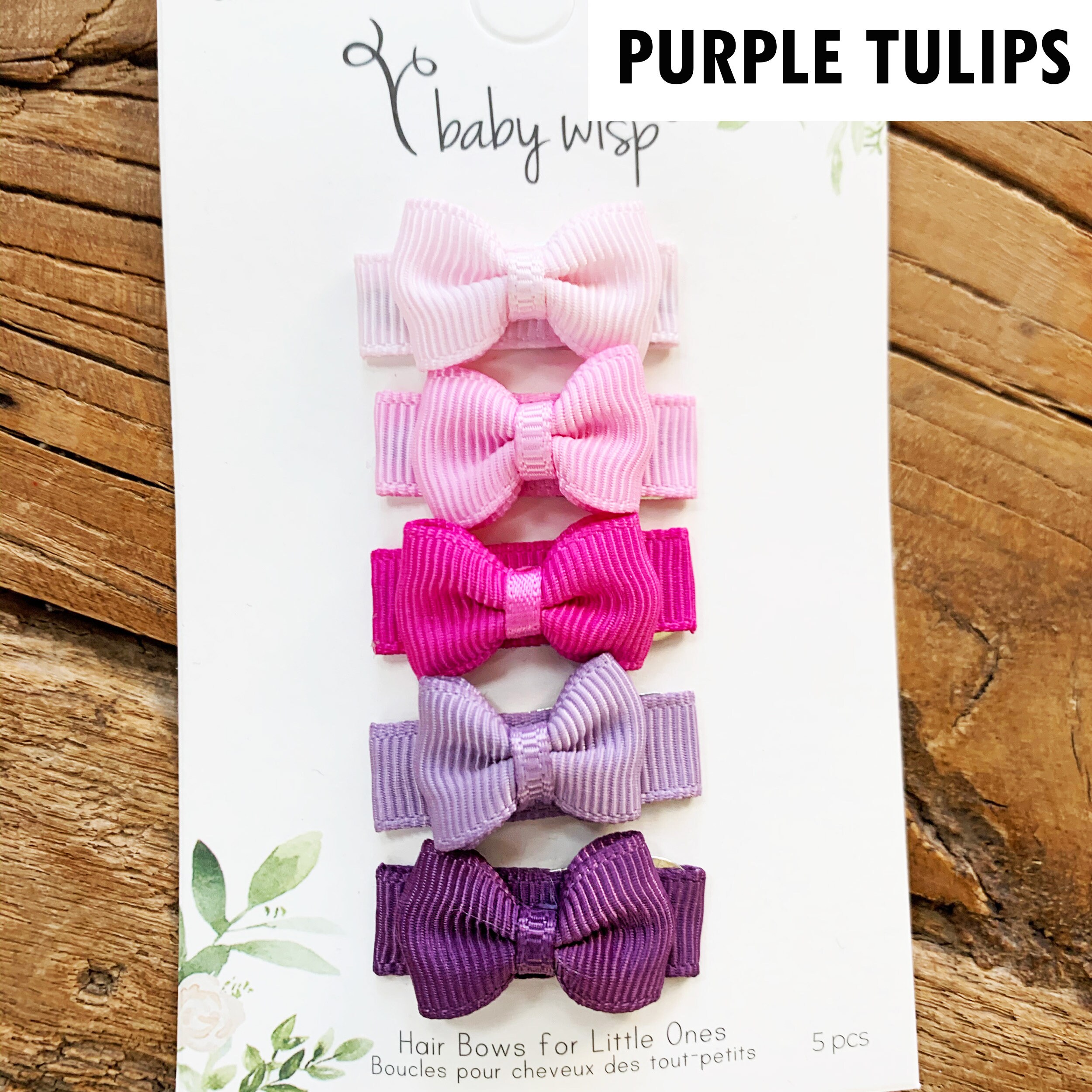 Black Hair Bow - 5PCS Hair Bows for Women Black Hair Clips