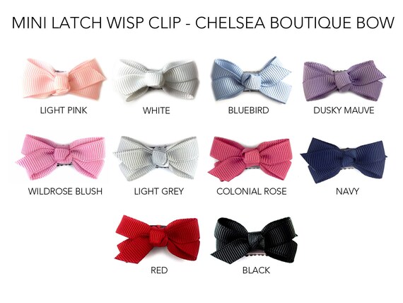 mini latch hair clip