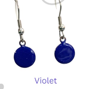 Shine with our unique handmade Colorblock Ear Danglings: A breath of fresh air for your jewelry collection!