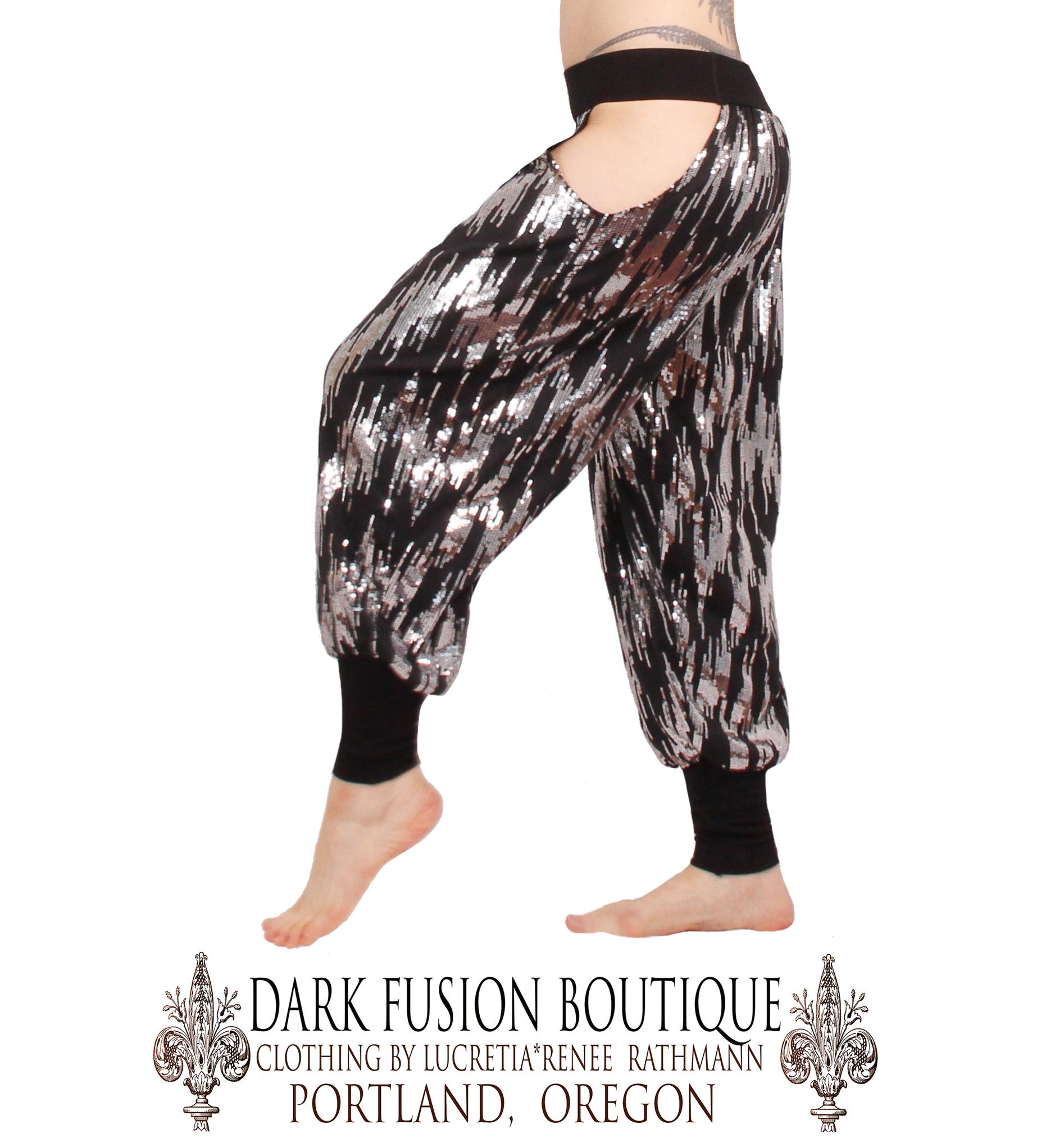 Hip cut out pants México - Main Image