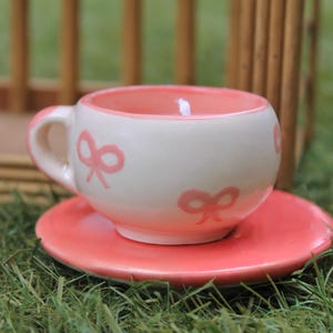 Cute Coquette Candle, Trendy Candle, Cute Candle, Coquette Room Decor, Trendy Room Decor, Cute Room Decor, Candle Gift, Candle, Cherry gift