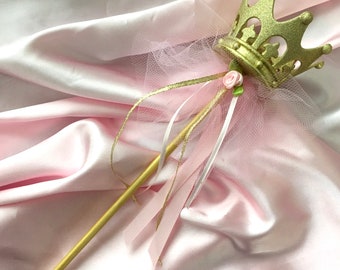 Fairy Princess Crown Magic Wand with Instructions