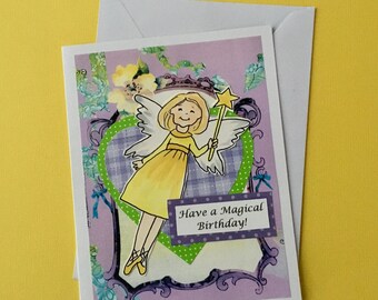 Magical Fairy Birthday Card