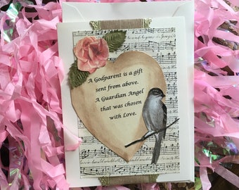 Godparents Poem Card