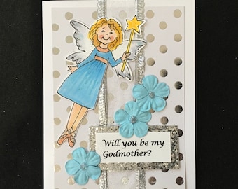 Will You Be My Godmother? Request Card