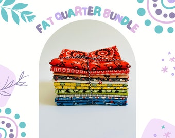 Fat Quarter Bundle Featuring (14) Denyse Schmidt Fabrics each measuring 18" x 22"