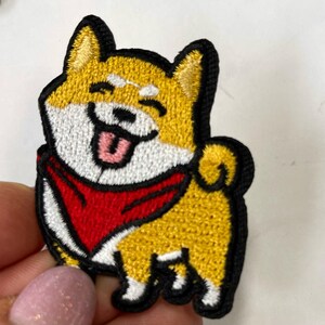 Embroidery Dog Patch 3pcs: Iron On Applique (1.5&quot;X 2&quot;)