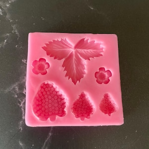 Berry Mold, Silicone Mold for Candy Chocolate,Soap Mold, Candle  Resin Mold, Tool Supplies DIY or Crafts,Kitchen Baking Accessories