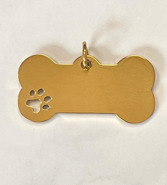 collana con ciondolo a forma di osso per cani - Laura's Gioielli