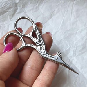 Scissors, Stainless Steel Scissors,Embroidery Needlepoint Scissors, DIY Tools, Sew Supplies
