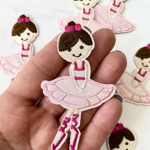 Embroidery Cartoon Girl Patch 3pcs, Patch for Applique,DIY Clothier Accessory or Craft,Iron on Patch,DIY Jeans Shoes Bag Patch,Sticker