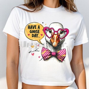 Clipart engraçado de ganso PNG JPG SVG, download digital de animal em estilo de esboço, design de caneca para camisa e sacola para impressão de pássaro retrô sarcástico, citação de dia feliz