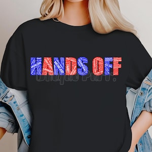 Manos Fuera PNG SVG JPG Protesta Anti Trump Elon Musk 2025 Arte Vectorial Imprimible Tipografía Americana Letrero de Jardín Diseño Imprimible Pegatinas Cricut