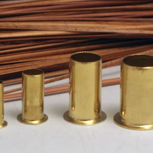 4 Brass GUIDES for Pine Needle Basket Making image 3