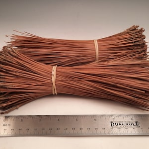 SHORTS Pine Needles-ONE 4-ounce bundle of 8-9 inch needles for pine needle basketry image 3