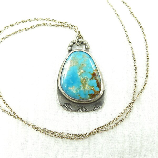 Northern Ways Sterling Silver Turquoise Necklace