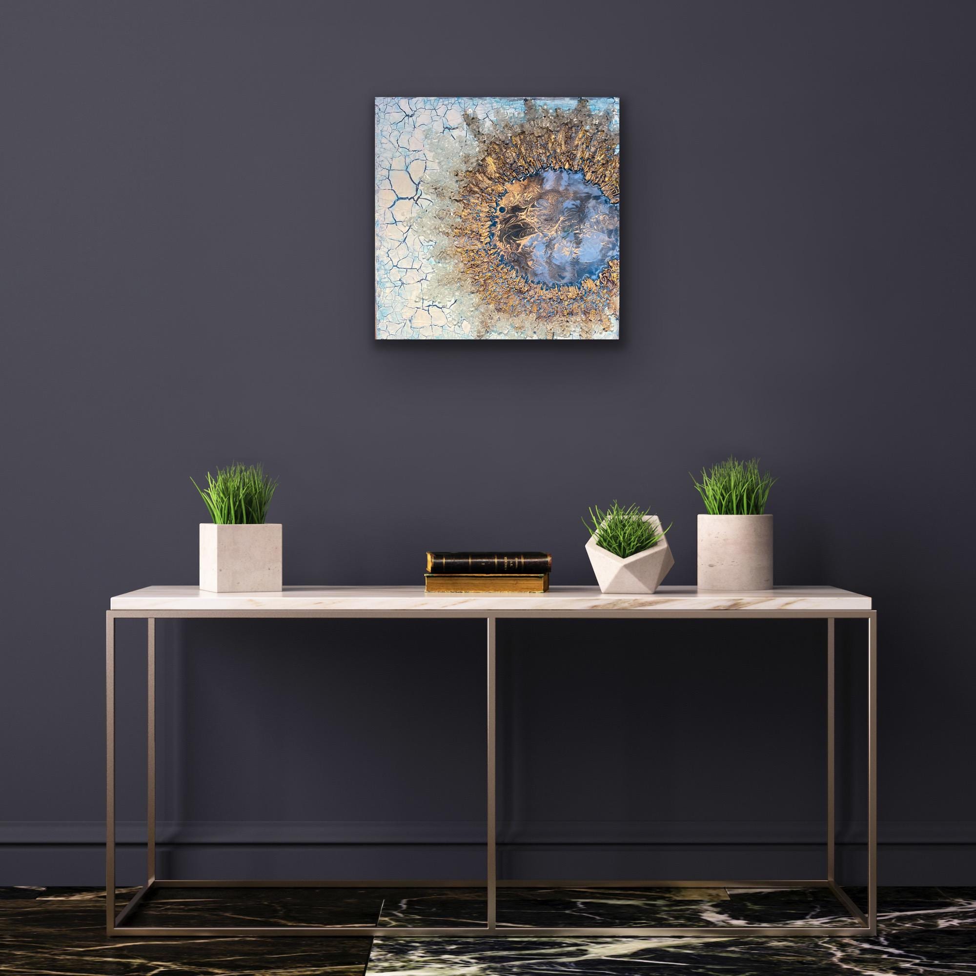 Abstract Resin Art Wall Painting, Modern Original 3D Wall Art, Original ...