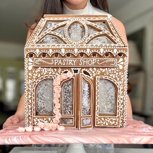 The Pastry Shop | Gingerbread House Template