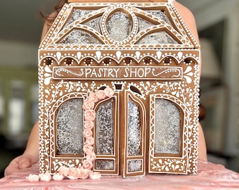 The Pastry Shop | Gingerbread House Template