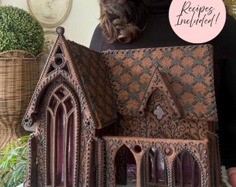 The Victorian Chateau | Gingerbread House Template