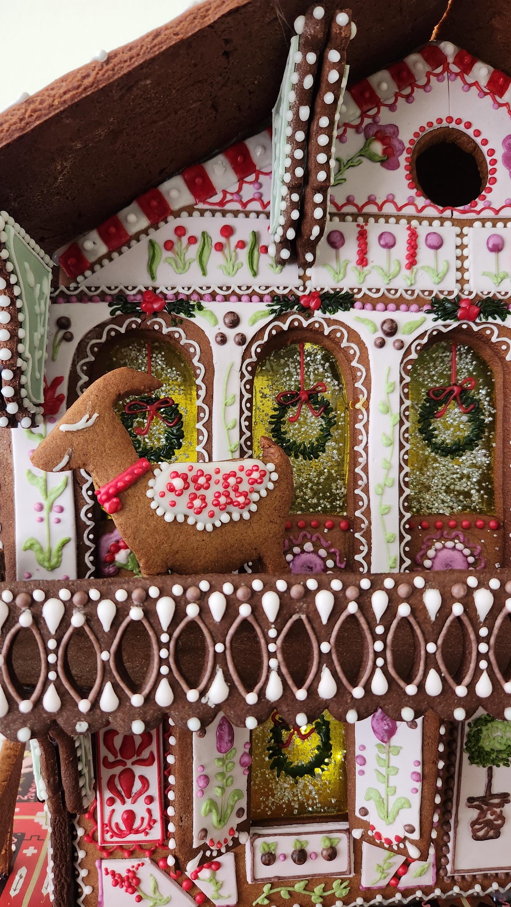 The Chalet | Gingerbread House Template - Etsy