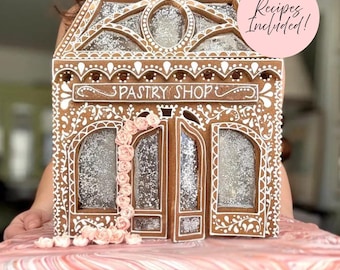 The Pastry Shop | Gingerbread House Template