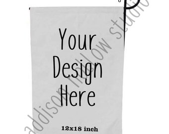 10 Sublimation Blank Garden Flags Double Sided...BLANK, FREE SHIPPING